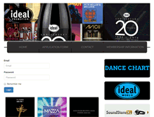 Tablet Screenshot of idealpromotion.dk